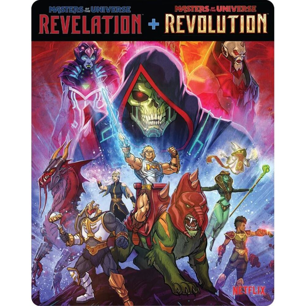 Masters of the Universe: Revelation / Revolution (Steelbook)  BLU-RAY